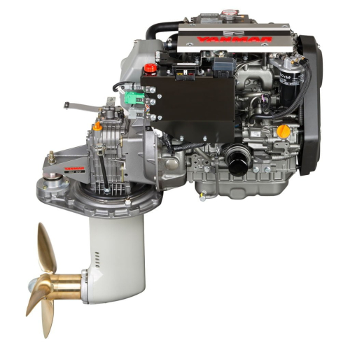 New Yanmar 3JH40 40HP Smallest CR Inboard Diesel Engine - Sale